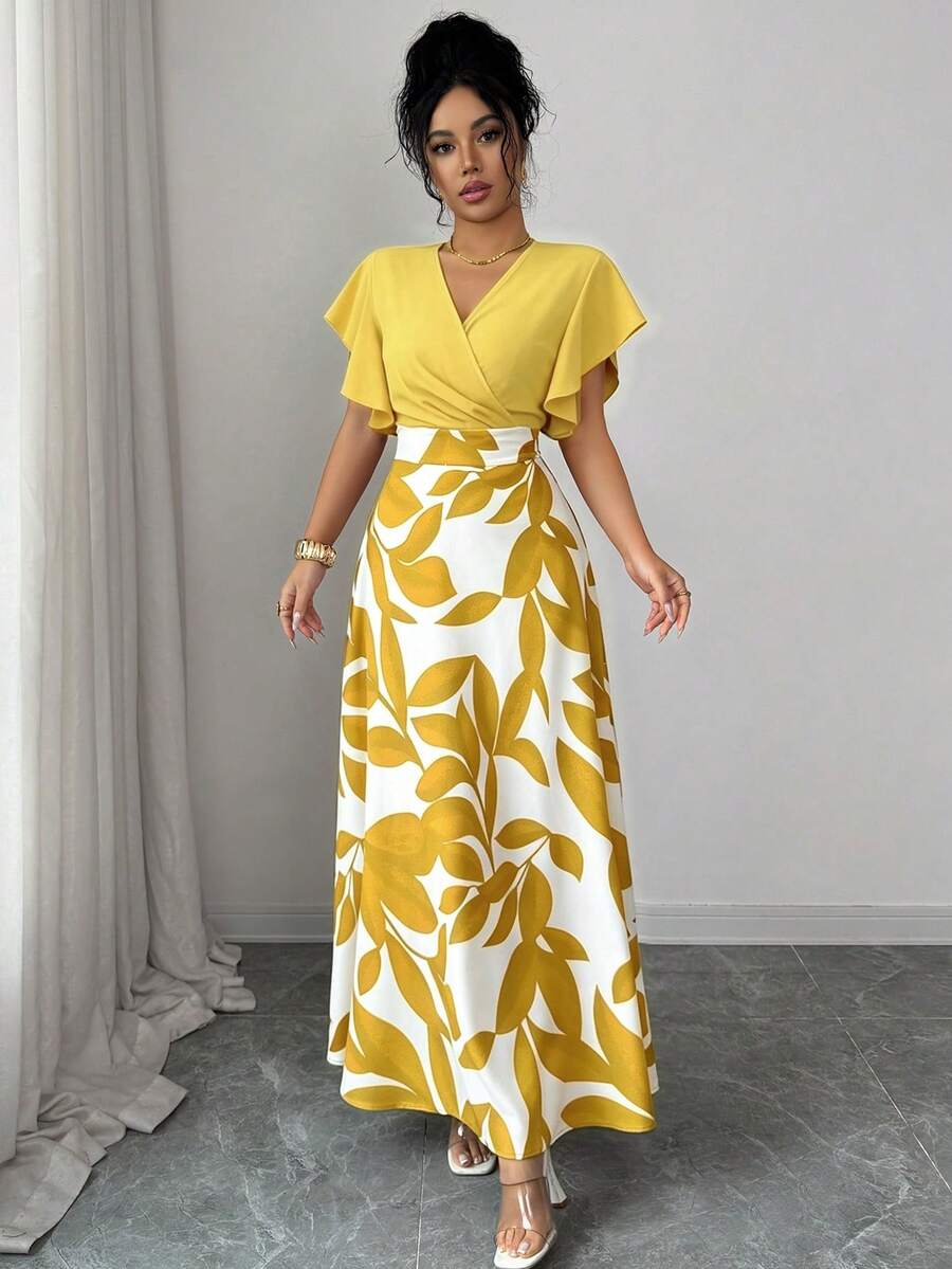 Isabella | Floral Wrap Maxi Dress