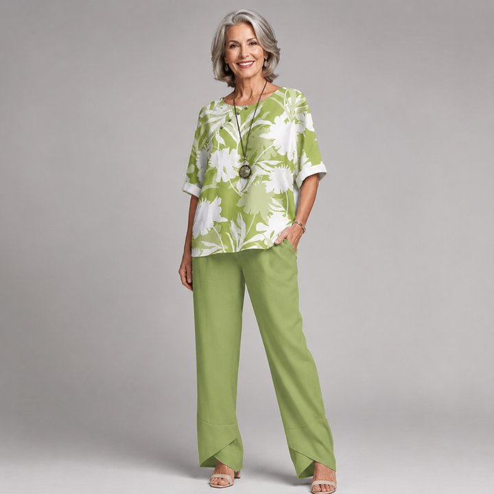 Lilou - Comfortable and Chic Shirt and Pants Set