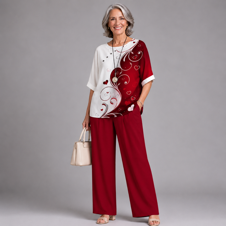 Lilou - Comfortable and Chic Shirt and Pants Set