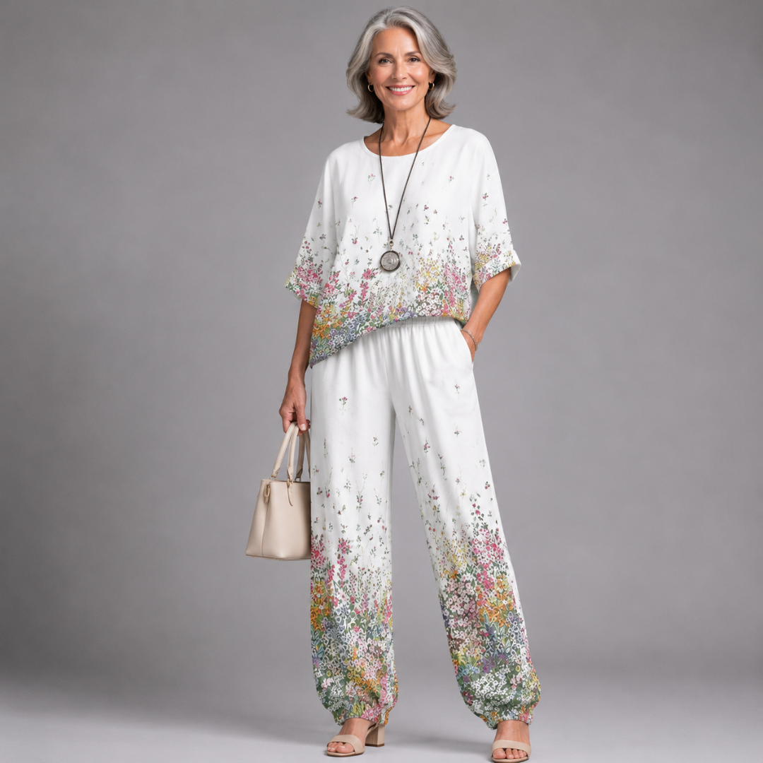 Lilou - Comfortable and Chic Shirt and Pants Set