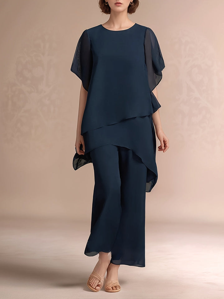 Ashley | Elegant Chiffon Set