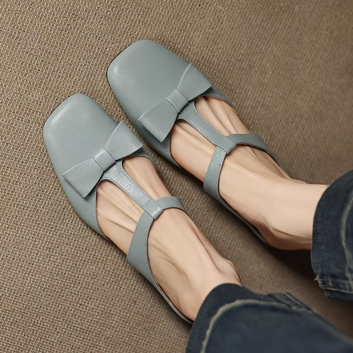 Lina™| Square Toe Slippers