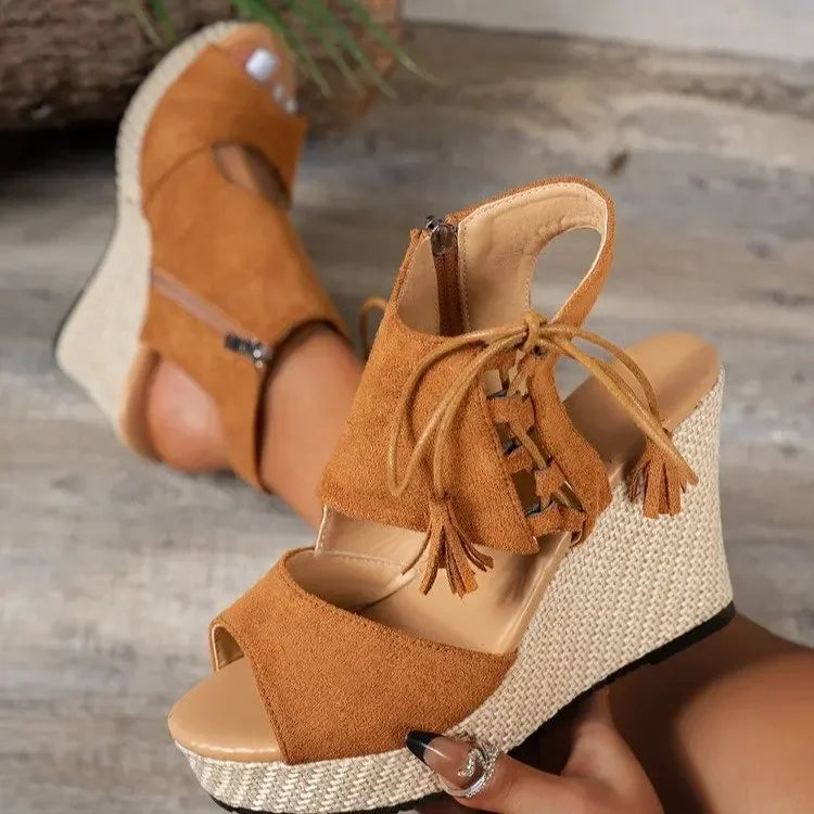 Karessa™| Wedge Sandals
