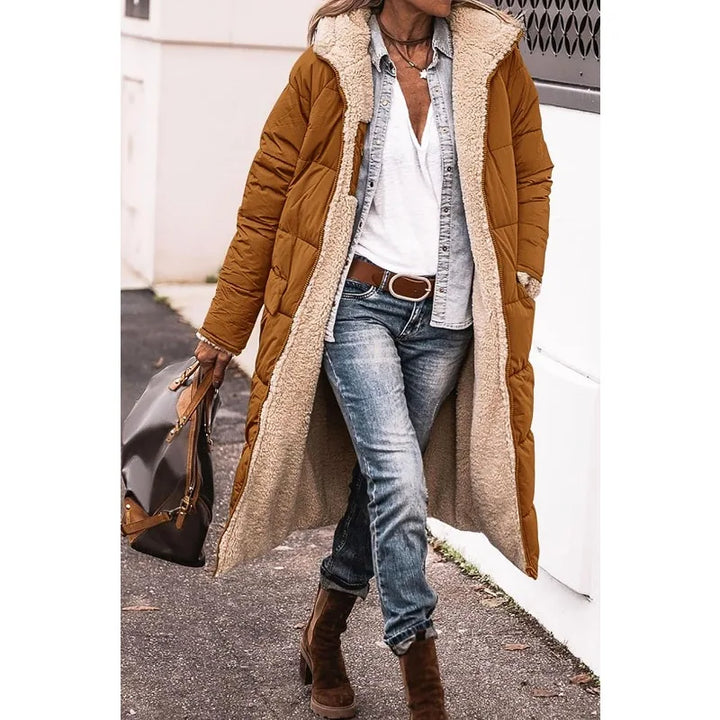 Lena Reversible Hooded Puffer Coat