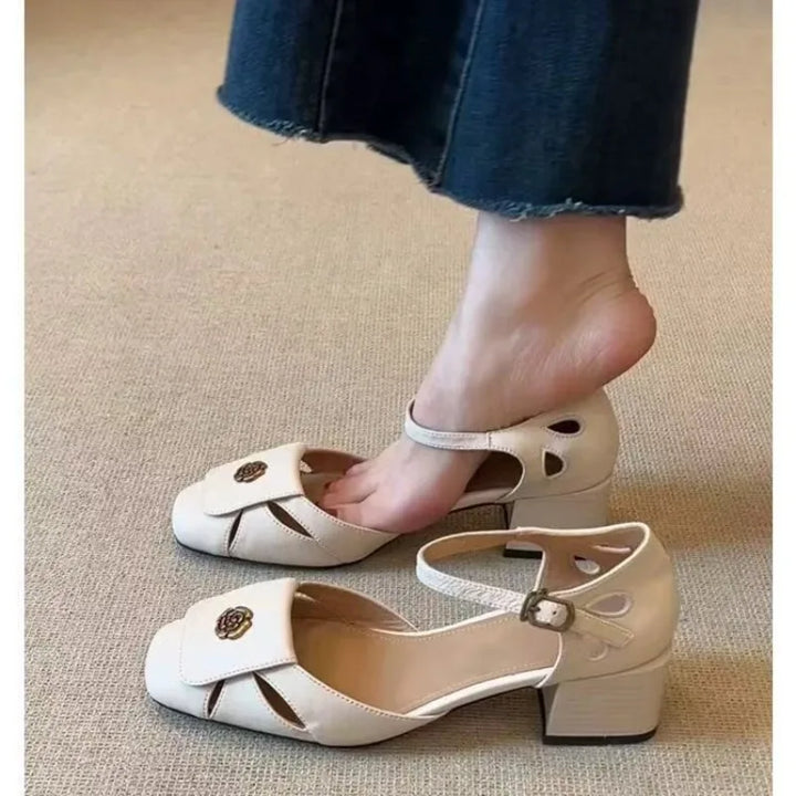 Alvarine™ | Thick Heeled Sandals