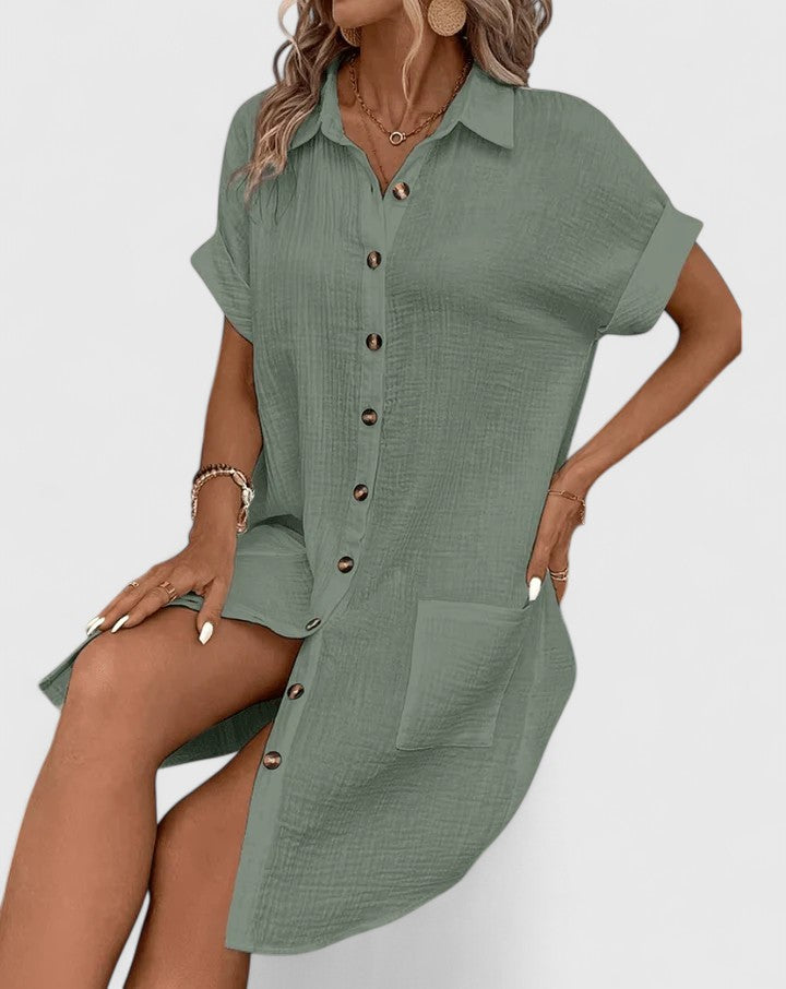Gianelleza™ | Sophisticated Midi Dress